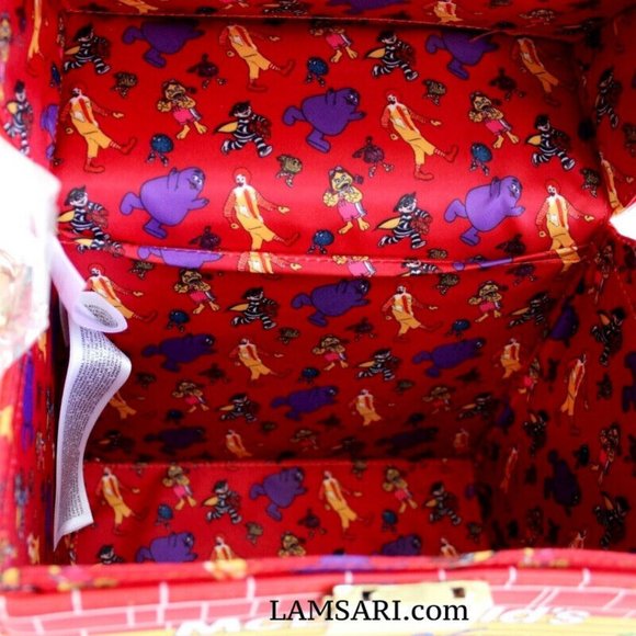 Loungefly McDonald's Happy Meal Mini Backpack - Picture 5 of 6